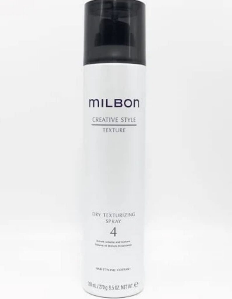 photo of Milbon hair product dry texturizer spray