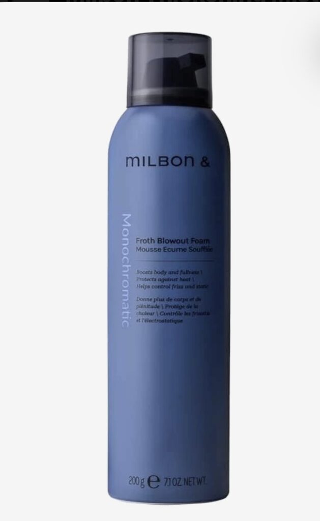 photo of Milbon Froth Blowout Foam hair product